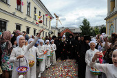 Предстоятель Сербской Православной Церкви посетил храмы Московского Кремля и Покровский монастырь