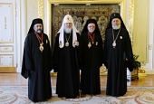 Встреча Святейшего Патриарха Кирилла с делегацией Антиохийской Православной Церкви