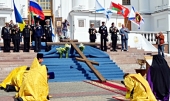Торжественно освящен поклонный крест в память белорусов, сражавшихся во время Крымской войны