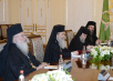 Зустріч Святішого Патріарха Кирила з делегацією Єрусалимської Православної Церкви