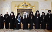 Святейший Патриарх Кирилл встретился с делегацией Грузинской Православной Церкви