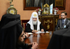 Встреча Святейшего Патриарха Кирилла с делегацией Константинопольской Православной Церкви