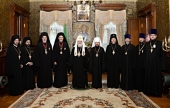 Встреча Святейшего Патриарха Кирилла с делегацией Константинопольской Православной Церкви