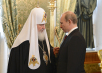Встреча Президента России В.В. Путина с Предстоятелями и представителями Поместных Православных Церквей