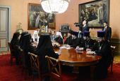 Святіший Патріарх Кирил зустрівся з делегацією Константинопольського Патріархату