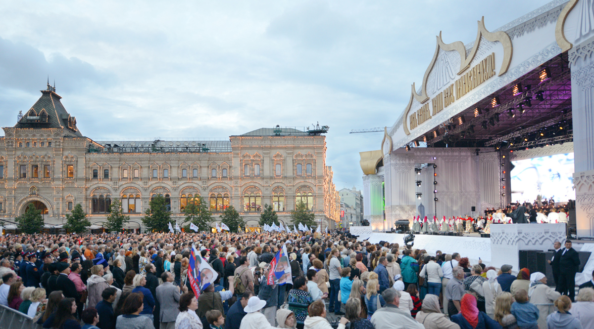 Концерт на Красной площади, посвященный 1025-летию Крещения Руси