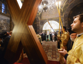 Принесение Креста святого апостола Андрея Первозванного в Киево-Печерскую лавру