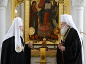 Предстоятель Руської Православної Церкви зустрівся із Святішим Патріархом Болгарським Неофітом
