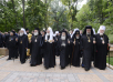 Молебен на Владимирской горке в Киеве по случаю празднования 1025-летия Крещения Руси