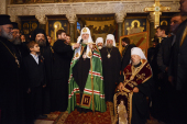 Святіший Патріарх Кирил прибув до Києва