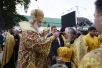 Патріарше служіння напередодні дня пам'яті святого рівноапостольного князя Володимира в Києво-Печерській лаврі