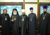 Завершилось посещение Блаженнейшим Патриархом Александрийским Феодором Русской Православной Церкви