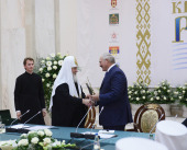 Святейший Патриарх Кирилл и Предстоятели Поместных Церквей встретились с Президентом Белоруссии А.Г. Лукашенко