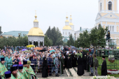 La mănăstirea din Diveevo „Sfânta Treime” a sfântului Serafim au avut loc solemnități consacrate memoriei cuviosului Serafim de Sarov