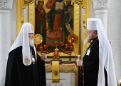 Предстоятель Польской Православной Церкви выразил благодарность Святейшему Патриарху Кириллу за братское гостеприимство в ходе празднования 1025-летия Крещения Руси
