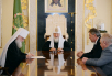 Встреча Святейшего Патриарха Кирилла с губернатором Ярославской области С.Н. Ястребовым