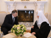 Întâlnirea Preafericitului Patriarh Chiril cu guvernatorul Regiunii Iaroslavl S.N. Iastrebov