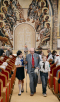 Întâlnirea cu veteranii în catedrala „Hristos Mântuitorul”, consacrată aniversării a 70 de ani de la bătălia de la Kursk