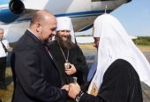 Завершився візит Святішого Патріарха Кирила на Соловки