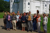 Российские паломники молились на месте захоронения жертв репрессий в урочище Куропаты в Белоруссии