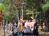 Православна молодь з Росії, Білорусії, Литви та Естонії взяла участь у пішіому паломництві на святу гору Грабарку