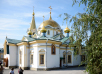 Патриарший визит в Новосибирскую митрополию. Посещение Вознесенского собора г. Новосибирска