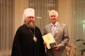 Митрополит Астанайский Александр встретился с послом Украины в Казахстане О.А. Деминым