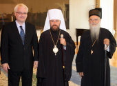 Відбулася зустріч голови Відділу зовнішніх церковних зв'язків Московського Патріархату з Президентом Хорватії