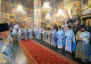 Патриаршее служение в Успенском соборе Московского Кремля в праздник Успения Пресвятой Богородицы