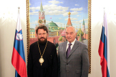Состоялась встреча председателя ОВЦС МП с послом Российской Федерации в Словении