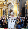 Vizita Patriarhului la Eparhia de Smolensk. Liturghia în catedrala „Adormirea Maicii Domnului” în or. Smolensk