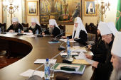 Preafericitul Patriarh Chiril a condus şedinţa ordinală a Consiliului Bisericesc Suprem