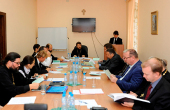 Под председательством митрополита Волоколамского Илариона прошло заседание Общецерковного диссертационного совета