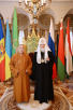 Întâlnirea Preafericitului Patriarh Chiril cu stareţul mănăstirii Shaolin