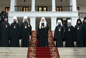 Патриарший визит в Молдову. Посещение Успенского Каприянского монастыря