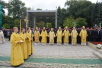 Патріарший візит до Молдови. Літургія на площі перед кафедральним собором Різдва Христового в Кишиневі
