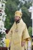 Vizita Patriarhului în Moldova. Liturghia pe piaţa din faţa catedralei „Nașterea Domnului” din Chişinău