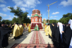 Патриарший визит в Тираспольскую епархию. Посещение Введенского Пахомиева монастыря