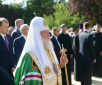 Патриарший визит в Тираспольскую епархию. Посещение Введенского Пахомиева монастыря