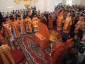 Литургией в монастыре священномученика Кукши завершились торжества, посвященные 900-летию крещения Орловщины
