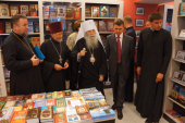 Митрополит Санкт-Петербургский Владимир освятил крупнейший в северной столице магазин христианской литературы «Глагол»