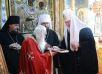Vizita Sanctității Sale Patriarhului Chiril în Grecia. Liturghia la mănăstirea rusă „Sfântul Pantelimon” de pe Muntele Athos