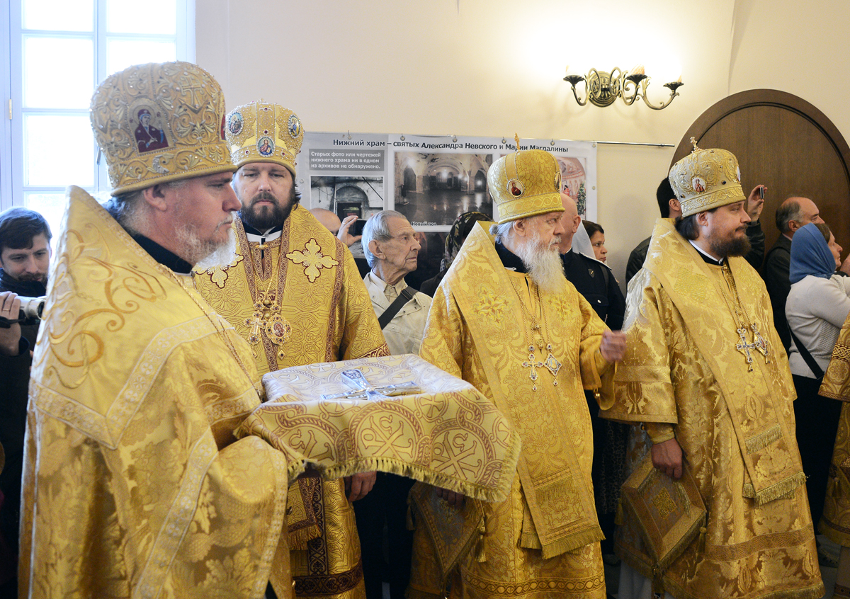 Патриарший визит в Санкт-Петербург. Чин великого освящения восстановленного Феодоровского собора