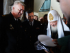 Vizita Patriarhului în Sanct-Petersburg. Vizitarea bisericii în cinstea icoanei Maicii Domnului „Miluitoarea”