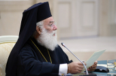 Întâistătătorul Bisericii Alexandriei i-a mulțumit Sanctității Sale Patriarhului Chiril pentru ospitalitatea din timpul solemnităților cu prilejul aniversării a 1025 de ani de la Creștinarea Rusiei