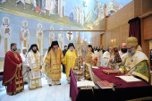 Представитель Русской Православной Церкви в Германии принял участие в богослужении, совершенном Предстоятелем Антиохийской Православной Церкви