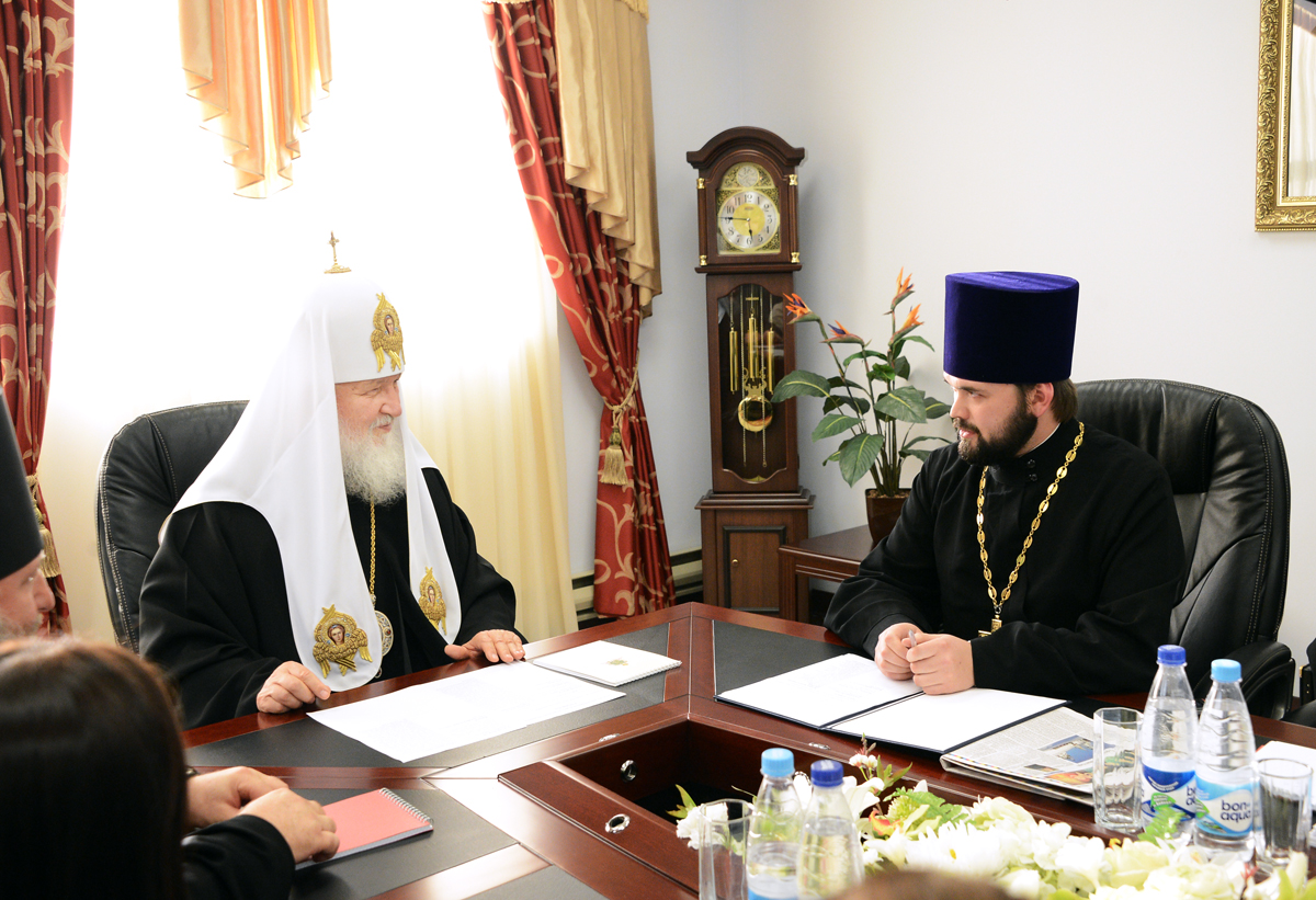 Vizita Patriarhului la Eparhia de Hanty-Mansiisk. Întâlnirea cu conducătorii de proiecte în cadrul concursului de granturi „Iniţiativa ortodoxă” din Eparhia de Hanty-Mansiisk