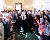 Vizita Patriarhului la Mitropolia de Ecaterinburg. Vizitarea bisericii-clopotniţă „Marele Ioan Gură de Aur”