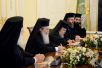 Встреча Святейшего Патриарха Кирилла с Блаженнейшим Патриархом Иерусалимским Феофилом