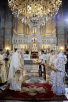 Vizita Sanctității Sale Patriarhului Chiril în Grecia. Dumnezeiasca liturghie în biserica „Sfântul mare mucenic Pantelimon” la Atena